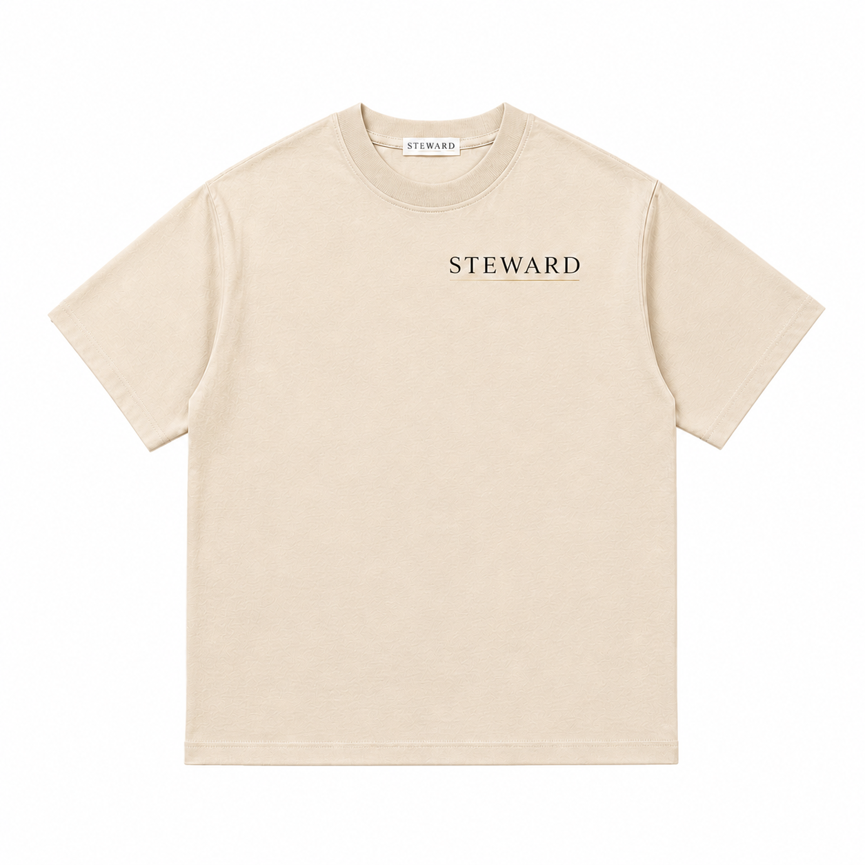 STEWARD VINTAGE WASH COTTON TEE