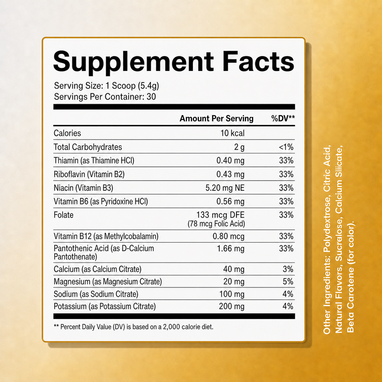 DAILY B-VITAMINS